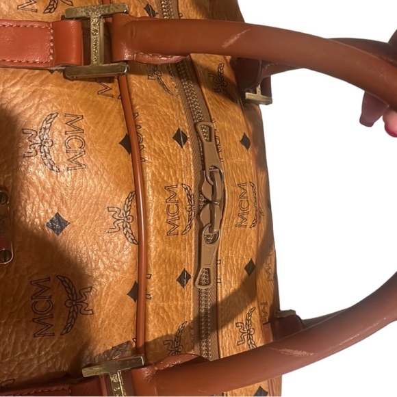 Authentic MCM Visetos Travel Bag - Picture 10 of 13